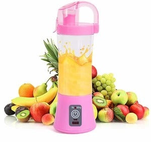 Portable Smoothie Blender 400ml – USB Rechargeable & Powerful | Mini Stand Blender for Shakes & Juices
