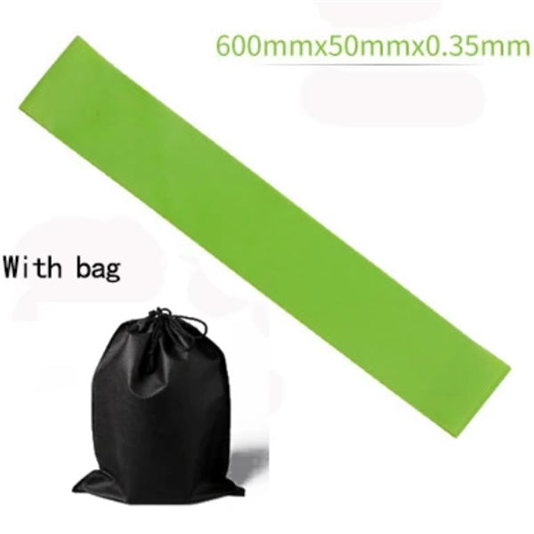 Fitness Resistance Band Set – 5 Strengths | Resistance Bands for Training, Yoga & Physical Therapy with Carrying Bag