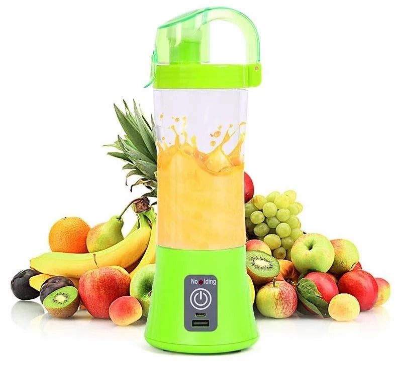 Portable Smoothie Blender 400ml – USB Rechargeable & Powerful | Mini Stand Blender for Shakes & Juices