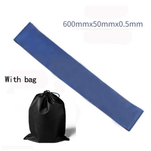 Fitness Resistance Band Set – 5 Strengths | Resistance Bands for Training, Yoga & Physical Therapy with Carrying Bag