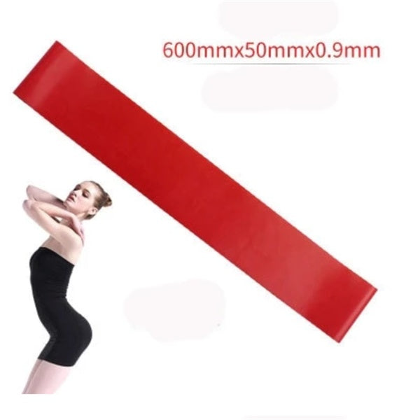 Fitness Resistance Band Set – 5 Strengths | Resistance Bands for Training, Yoga & Physical Therapy with Carrying Bag