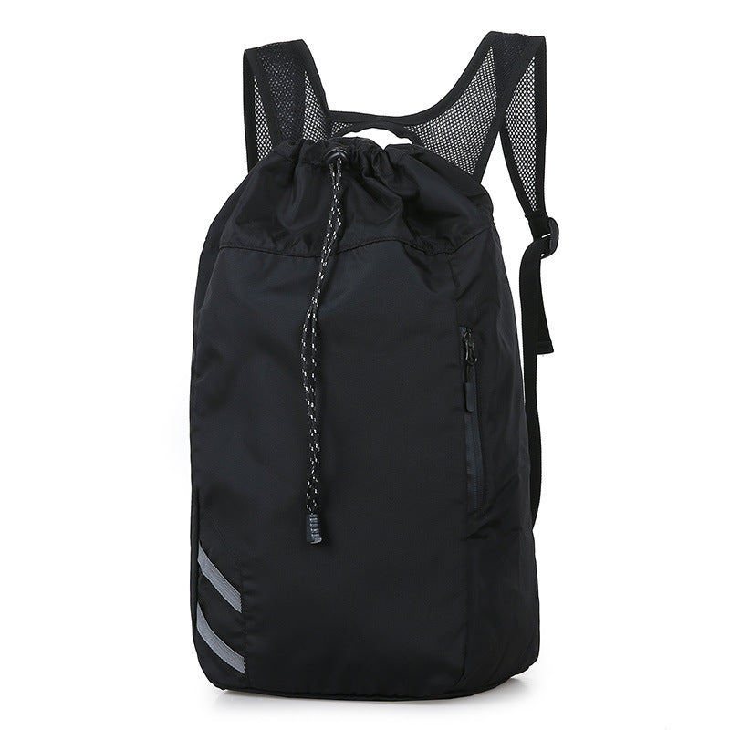 Sports backpack 30×17×56 cm – Nylon gym bag with zippered compartment | Shoulder bag & gym bag