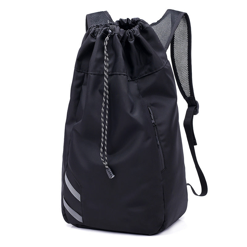Sports backpack 30×17×56 cm – Nylon gym bag with zippered compartment | Shoulder bag & gym bag