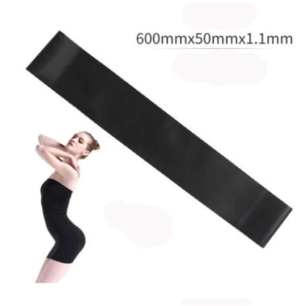 Fitness Resistance Band Set – 5 Strengths | Resistance Bands for Training, Yoga & Physical Therapy with Carrying Bag