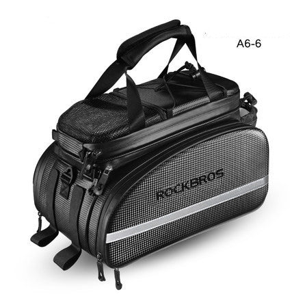 ROCKBROS Bike Bag Rack – Waterproof & Durable | Rear Bag with Rain Cover