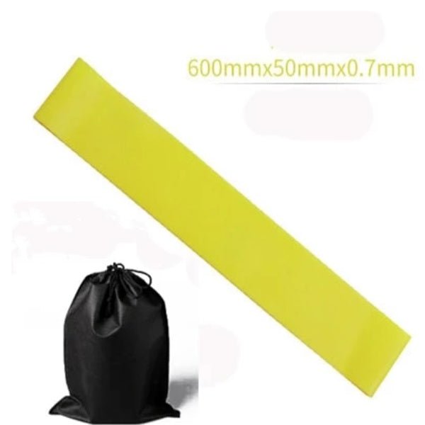Fitness Resistance Band Set – 5 Strengths | Resistance Bands for Training, Yoga & Physical Therapy with Carrying Bag
