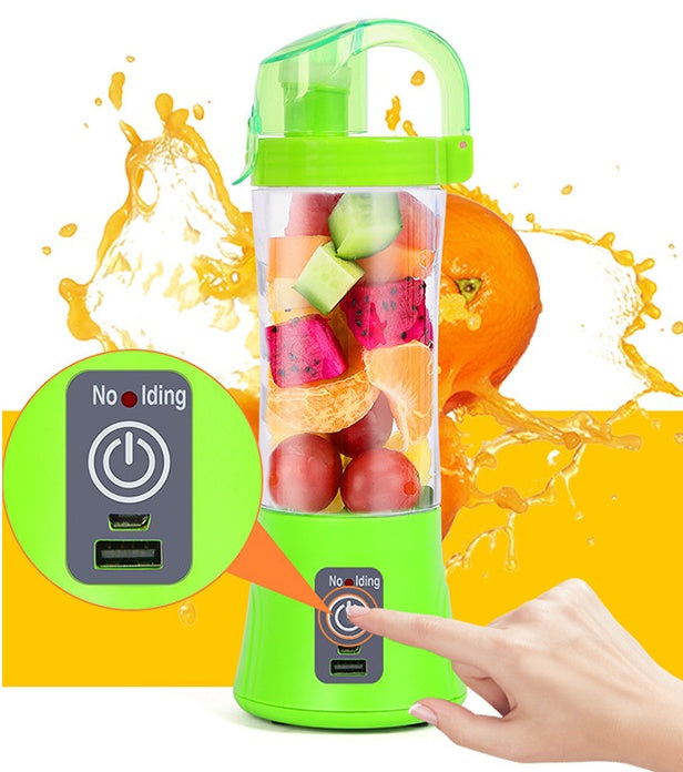 Portable Smoothie Blender 400ml – USB Rechargeable & Powerful | Mini Stand Blender for Shakes & Juices