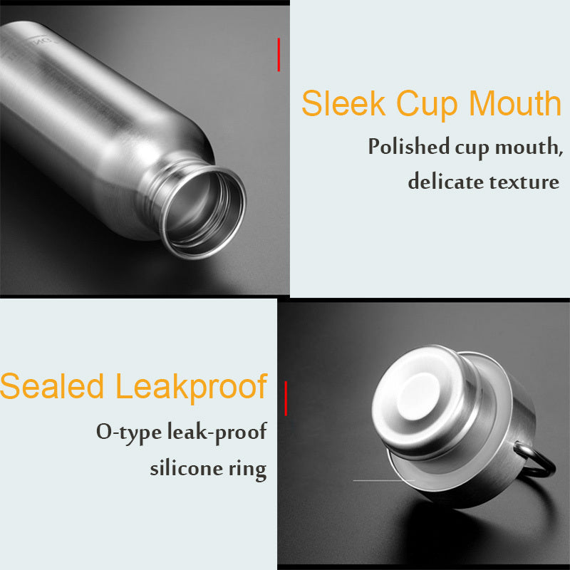 Stainless steel drinking bottle 350 ml | 500 ml | 700 ml – BPA-free, leak-proof, and environmentally friendly