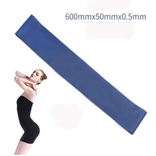 Fitness Resistance Band Set – 5 Strengths | Resistance Bands for Training, Yoga & Physical Therapy with Carrying Bag