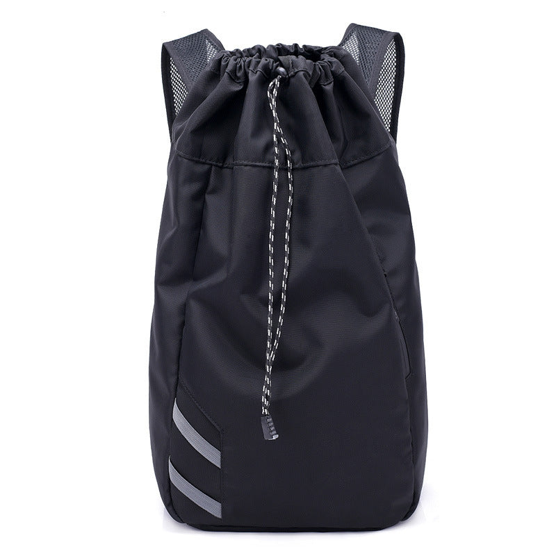 Sports backpack 30×17×56 cm – Nylon gym bag with zippered compartment | Shoulder bag & gym bag