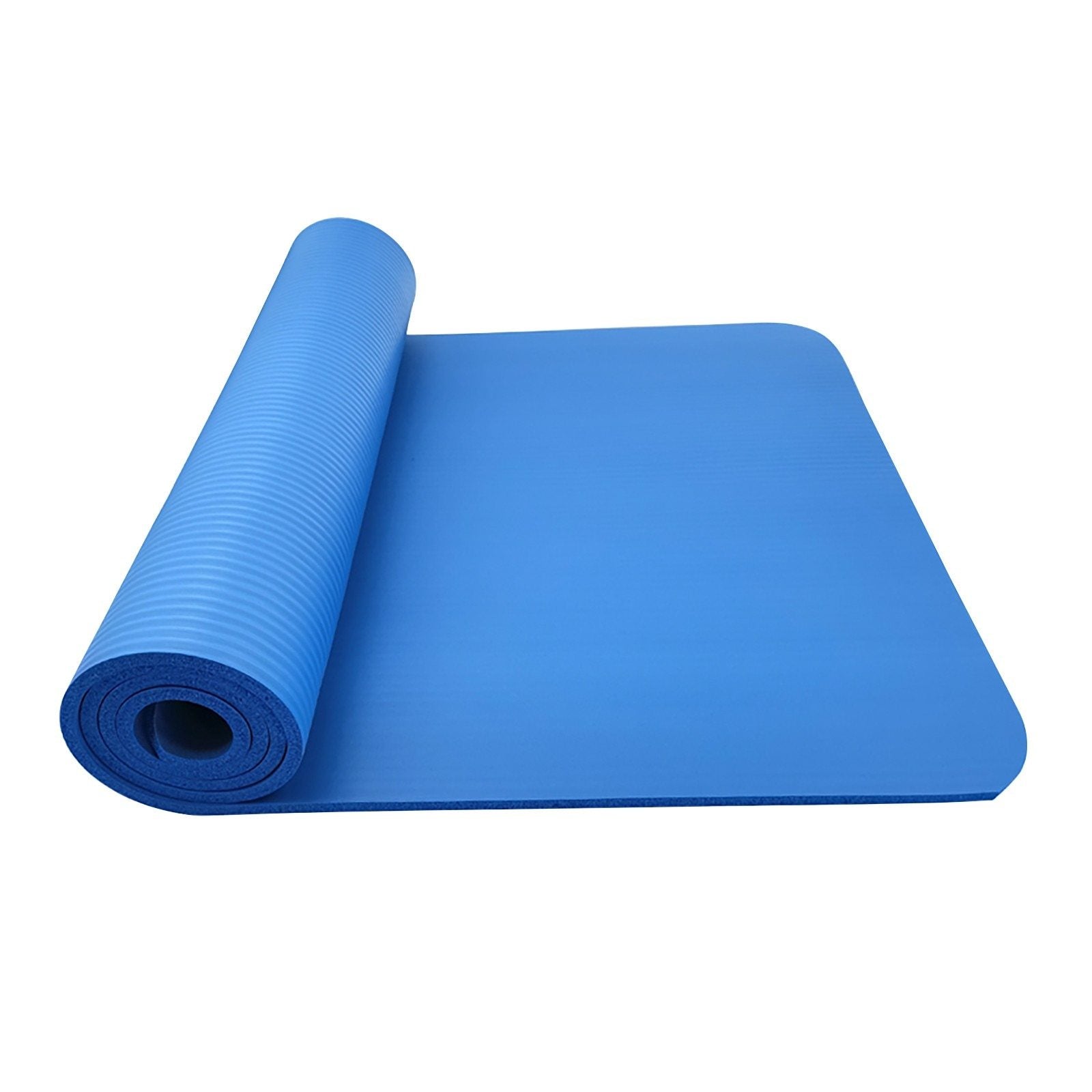 Non-slip & extra thick yoga mat – fitness mat for sports, Pilates, and the gym – various colors