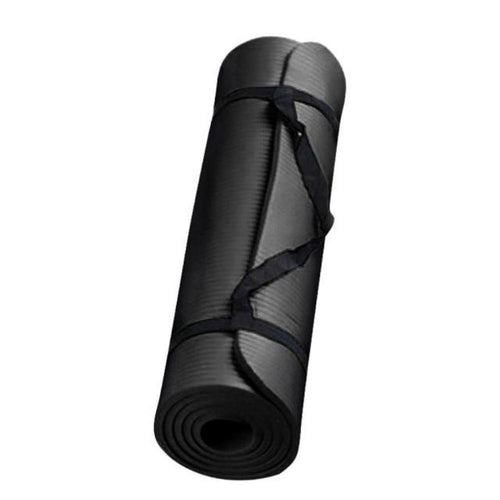 Non-slip & extra thick yoga mat – fitness mat for sports, Pilates, and the gym – various colors