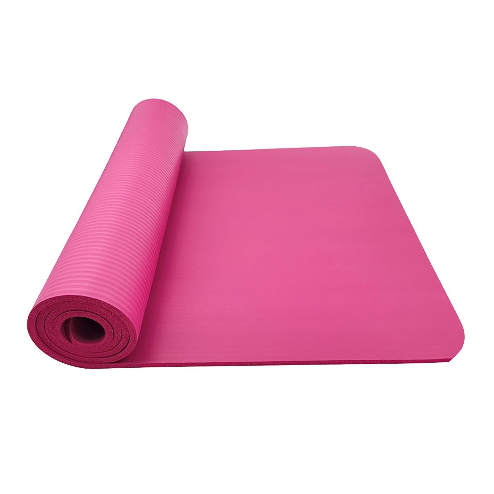 Non-slip & extra thick yoga mat – fitness mat for sports, Pilates, and the gym – various colors