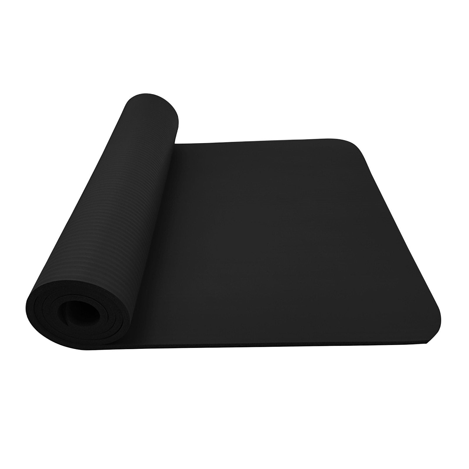 Non-slip & extra thick yoga mat – fitness mat for sports, Pilates, and the gym – various colors