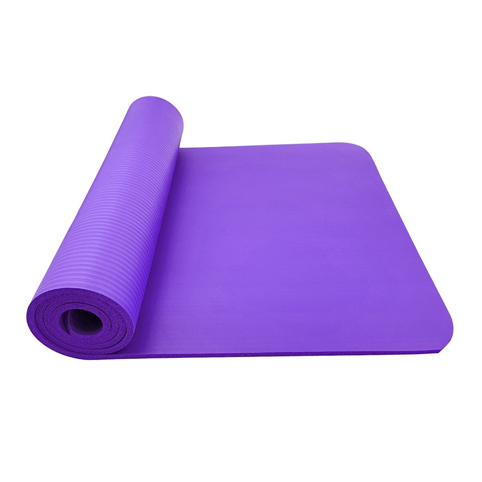 Non-slip & extra thick yoga mat – fitness mat for sports, Pilates, and the gym – various colors
